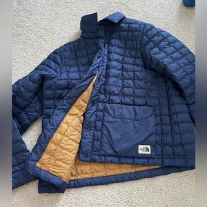 Women’s North Face Puffy Quilted Shirt Jac Jacket